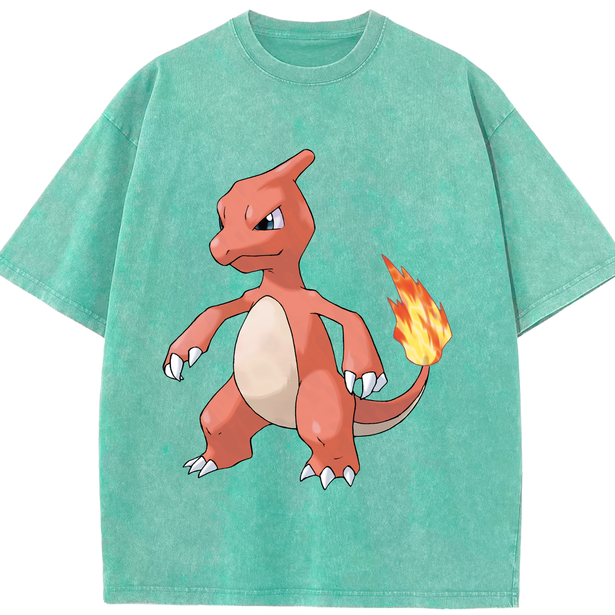 （画像用） ポケットモンスター Pokémon 綿100% ヴィンテージ風 半袖Tシャツ（フロントプリント）